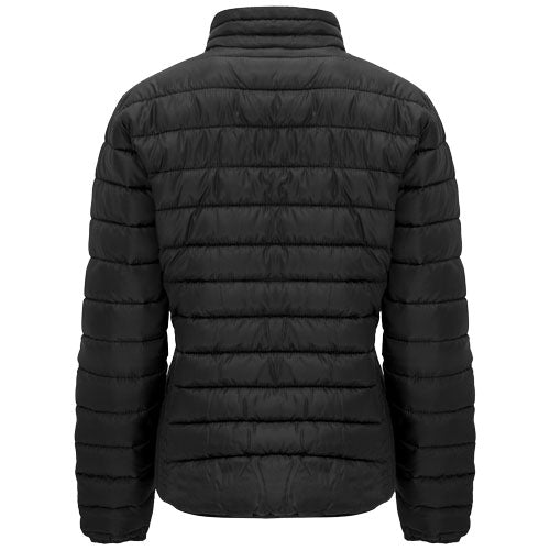 Schwarze Damenjacke Finland von Roly, isoliert, individuell bedruckbar mit Logo, erhältlich bei Signalshop.de, ideal als Werbeartikel, Werbegeschenk oder Giveaway.