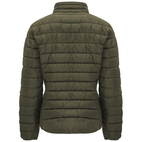 Damen Finland isolierte Jacke in Olivgrün von Roly, individuell gestaltbar, bei Signalshop.de Werbeartikel.