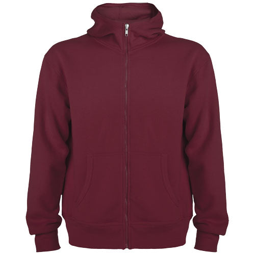 Bordeauxrote Montblanc Kapuzensweatjacke Unisex von Signalshop.de, individuell bedruckbar, ideal als Werbeartikel.