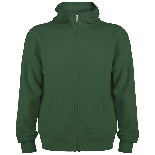 Grüne Montblanc Kapuzensweatjacke Unisex von Signalshop.de, individuell bedruckbar, ideal als Werbeartikel.