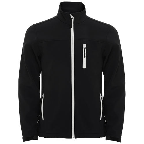 Antartida Softshelljacke fr Herren in Schwarz, individuell gestaltbar mit Logo von Signalshop.de; Werbeartikel, Werbegeschenke, Werbemittel, Giveaway.