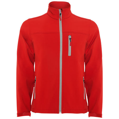 Rote Antartida Softshelljacke für Herren von Roly, individuell mit Logo gestaltbar bei Signalshop.de, Werbeartikel, Werbemittel.