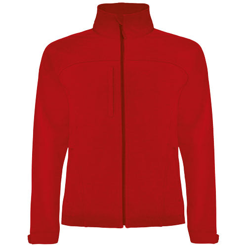 Rote Rudolph Softshelljacke Unisex von Roly, individuell mit Logo bedruckbar, Signalshop.de Werbeartikel.