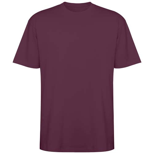 Unisex Bull Oversize T-Shirt in Dunkelrot von Signalshop.de, individuell bedruckbar, Werbeartikel Giveaway.