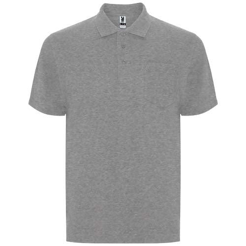 Graues Centauro Premium Poloshirt Unisex von Roly, individuell mit Logo bedruckbar bei Signalshop.de