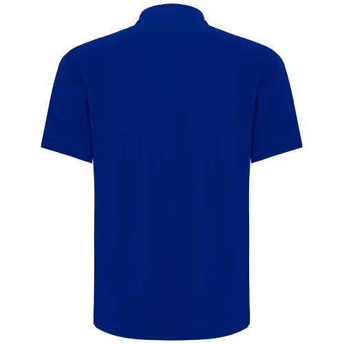 Blaues Centauro Premium Unisex Poloshirt von Signalshop.de, individuell mit Logo bedruckbar, ideal als Werbeartikel.