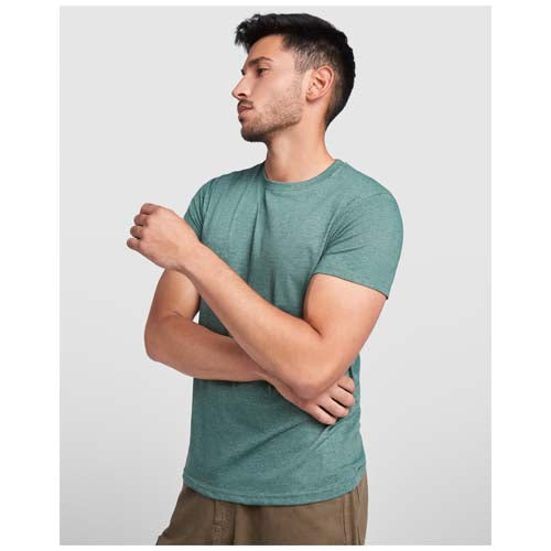 Grünes Fox T-Shirt für Herren von roly, individuell mit Logo bedruckbar, erhältlich bei Signalshop.de als Werbeartikel.