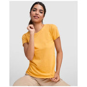 Gelbes Fox T-Shirt für Damen von Roly, individuell bedruckbar, erhältlich bei Signalshop.de, Werbeartikel, Werbegeschenke.