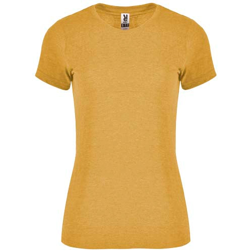 Gelbes Fox T-Shirt für Damen von roly, individuell bedruckbar mit Logo, erhältlich bei Signalshop.de, Werbeartikel.