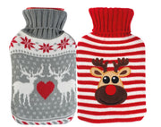 Weihnachtliche Wärmflasche