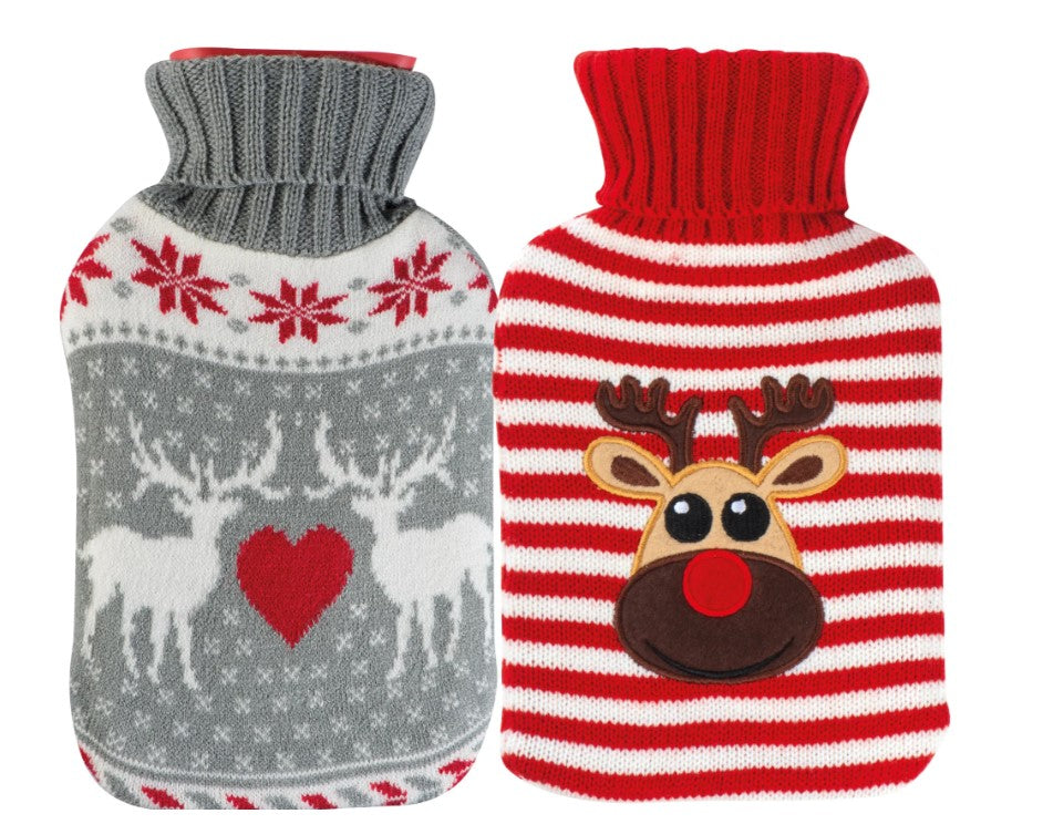 Weihnachtliche Wärmflasche