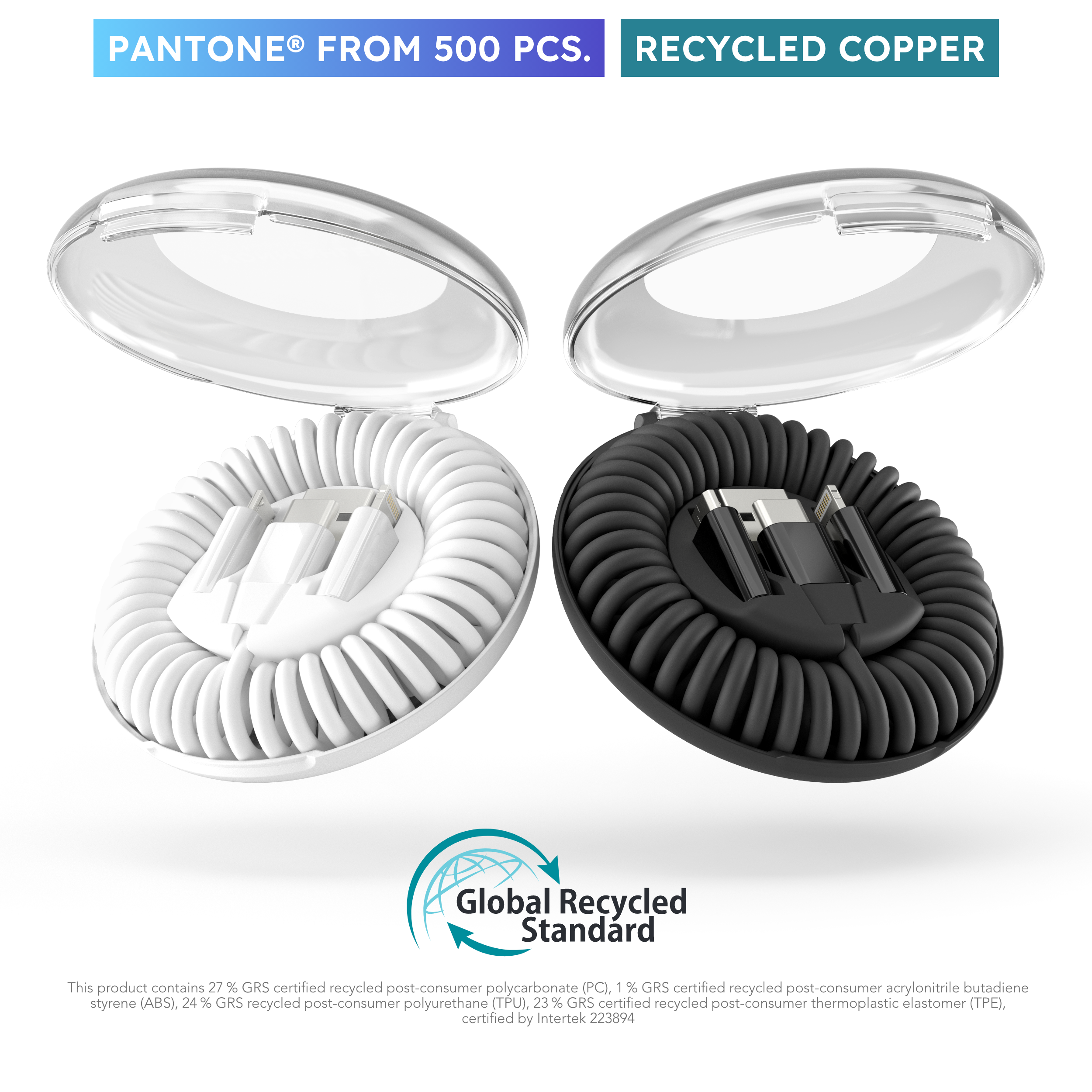 Allroundo® Eco 6-in-1 Ladekabel