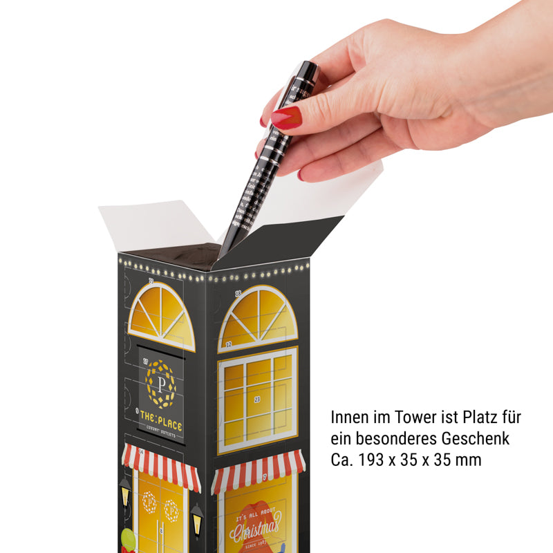 Mini Kugel Tower Adventskalender