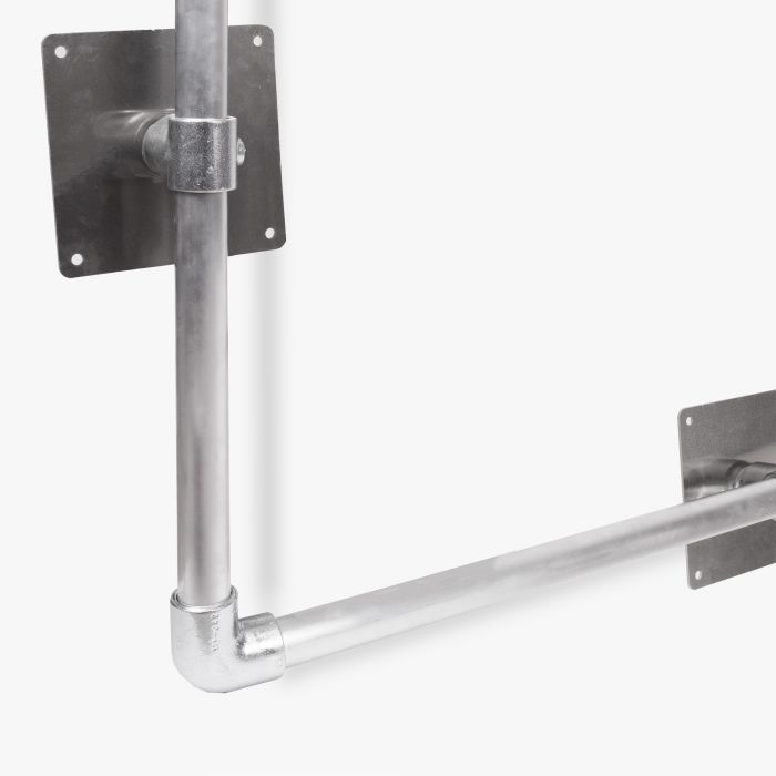 Bannerrahmen aus Metall von Signalshop.de, individuell gestaltbar, ideal als Werbeartikel oder Giveaway.