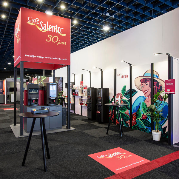 Der Inhaker Messestand von Signalshop.de, individuell gestaltbar, ideal fr Werbeartikel und Giveaways.