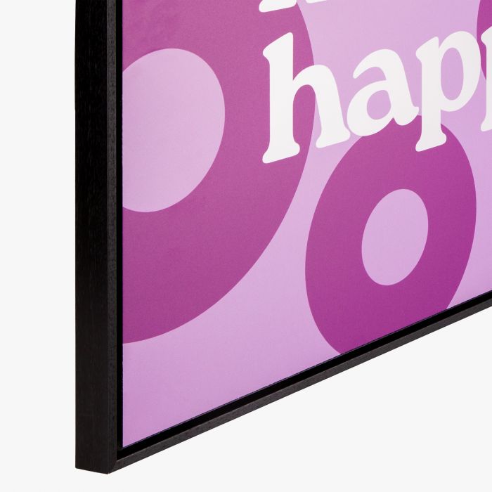 Platte mit Rahmen in Schwarz, individuell gestaltbar, Werbeartikel von Signalshop.de.