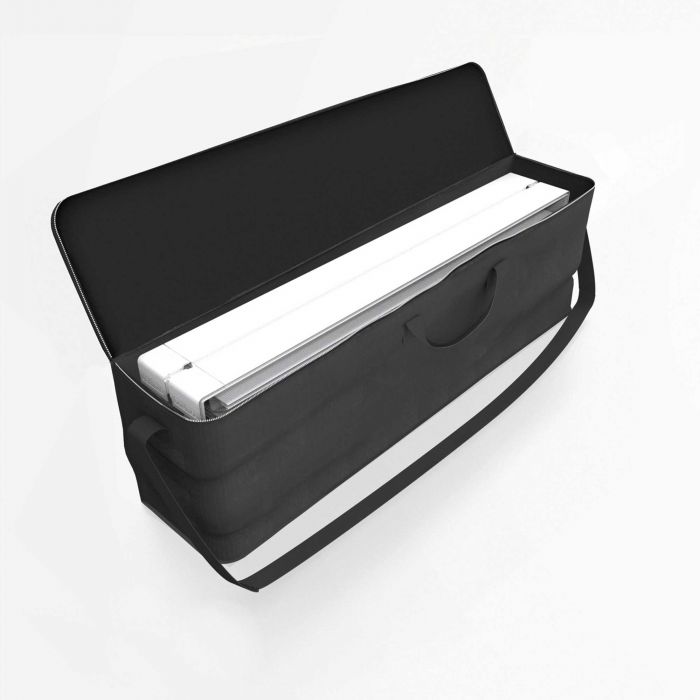 Pixlip Go Rahmen in schwarzer Tasche, individualisierbar, Werbeartikel von Signalshop.de.