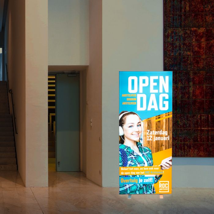 Pop-up LED Rahmen bedrucken | Individuell | SIGNAL Werbemittel – SIGNALSHOP
