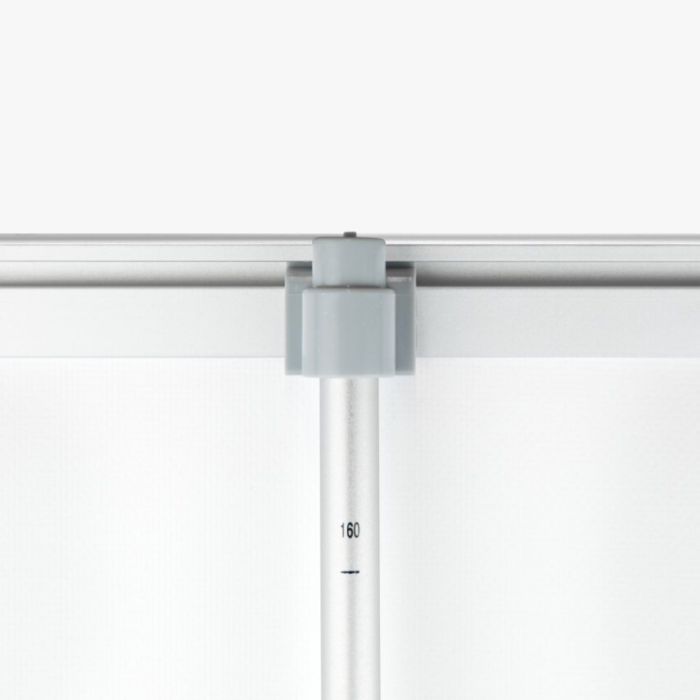Roll-Up mit silbernem Gestell, individuell bedruckbar, Werbeartikel von Signalshop.de, ideal als Werbemittel.