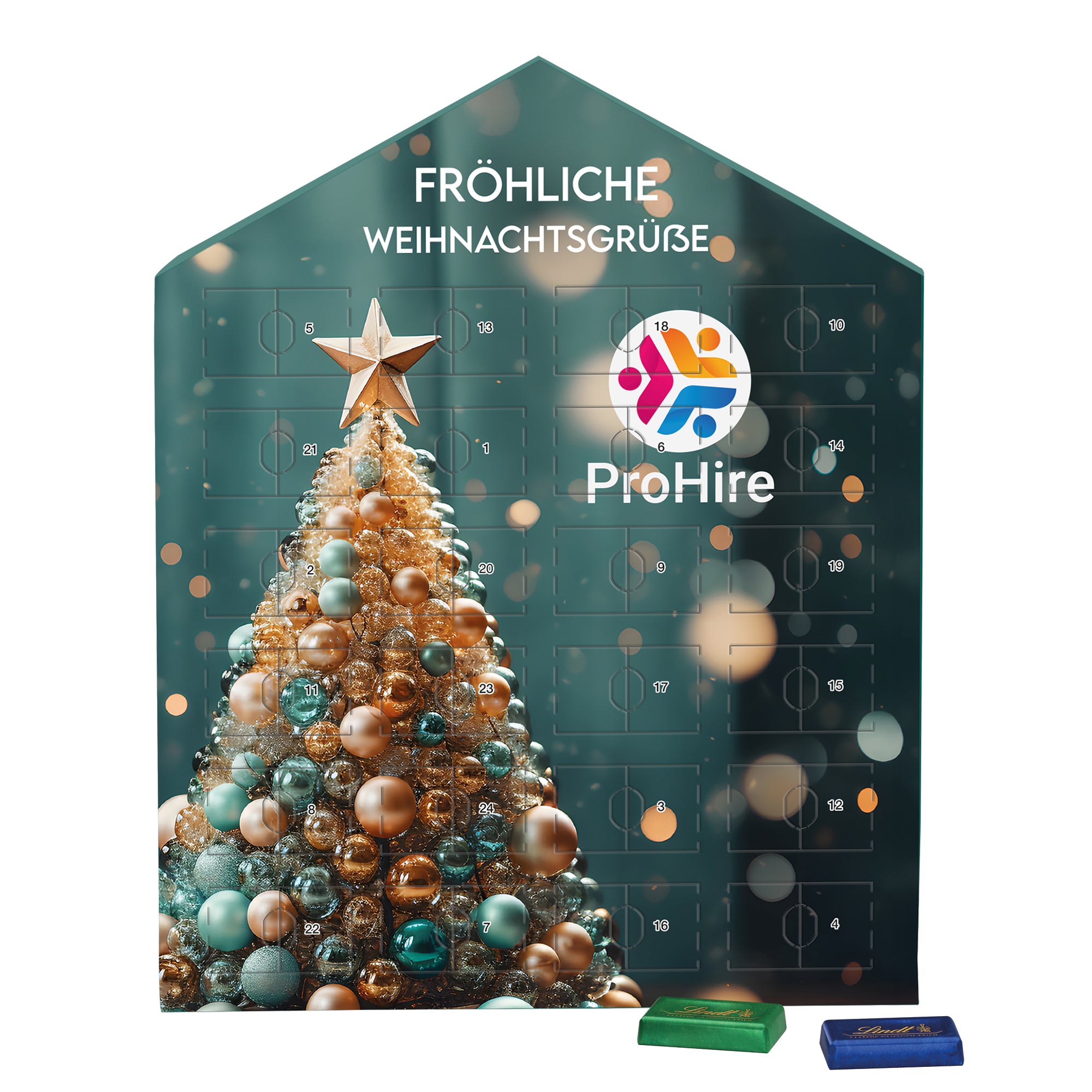 Täfelchen Adventskalender Haus