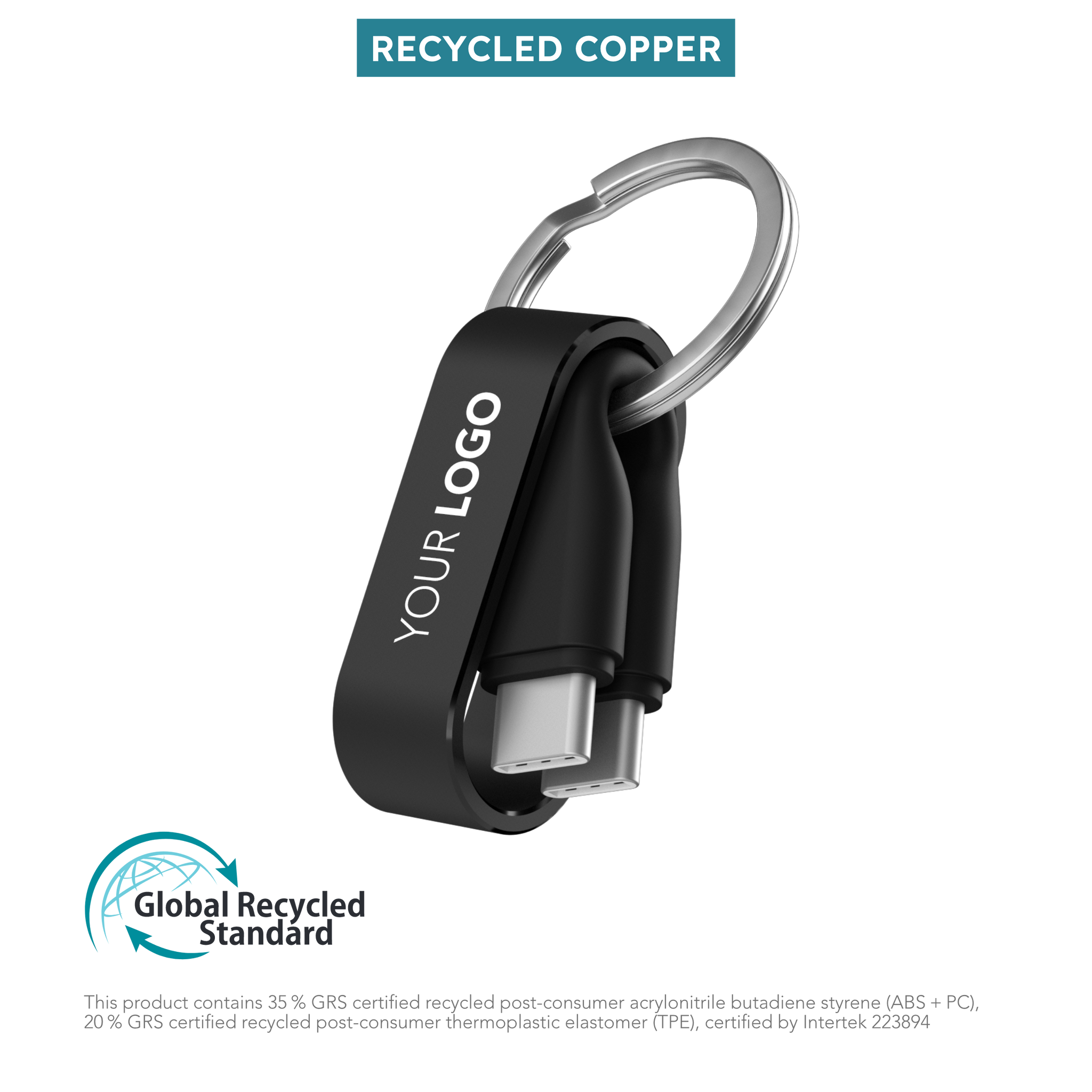 ZWEINS® C - USB-C Schlüsselanhänger