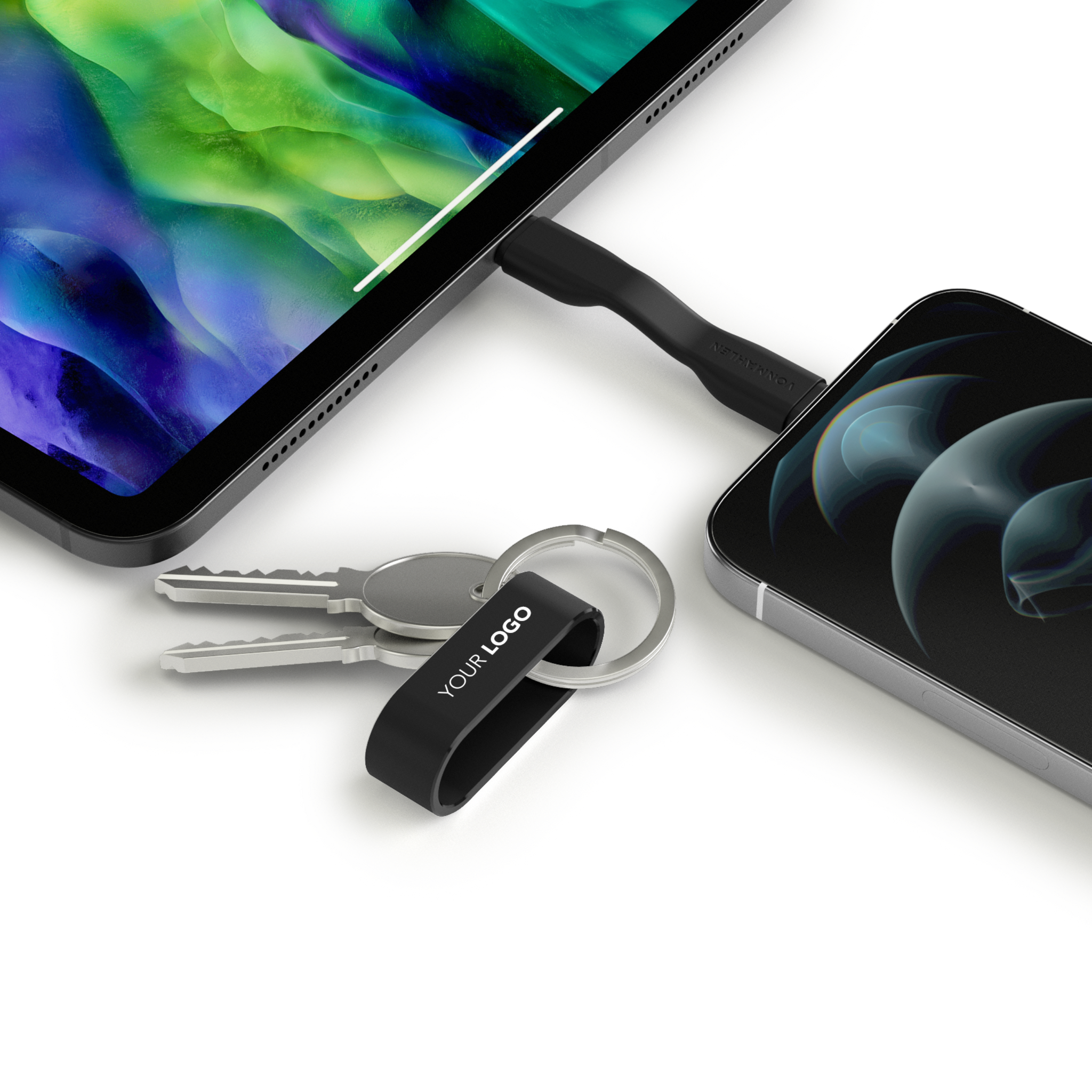 ZWEINS® C - USB-C Schlüsselanhänger