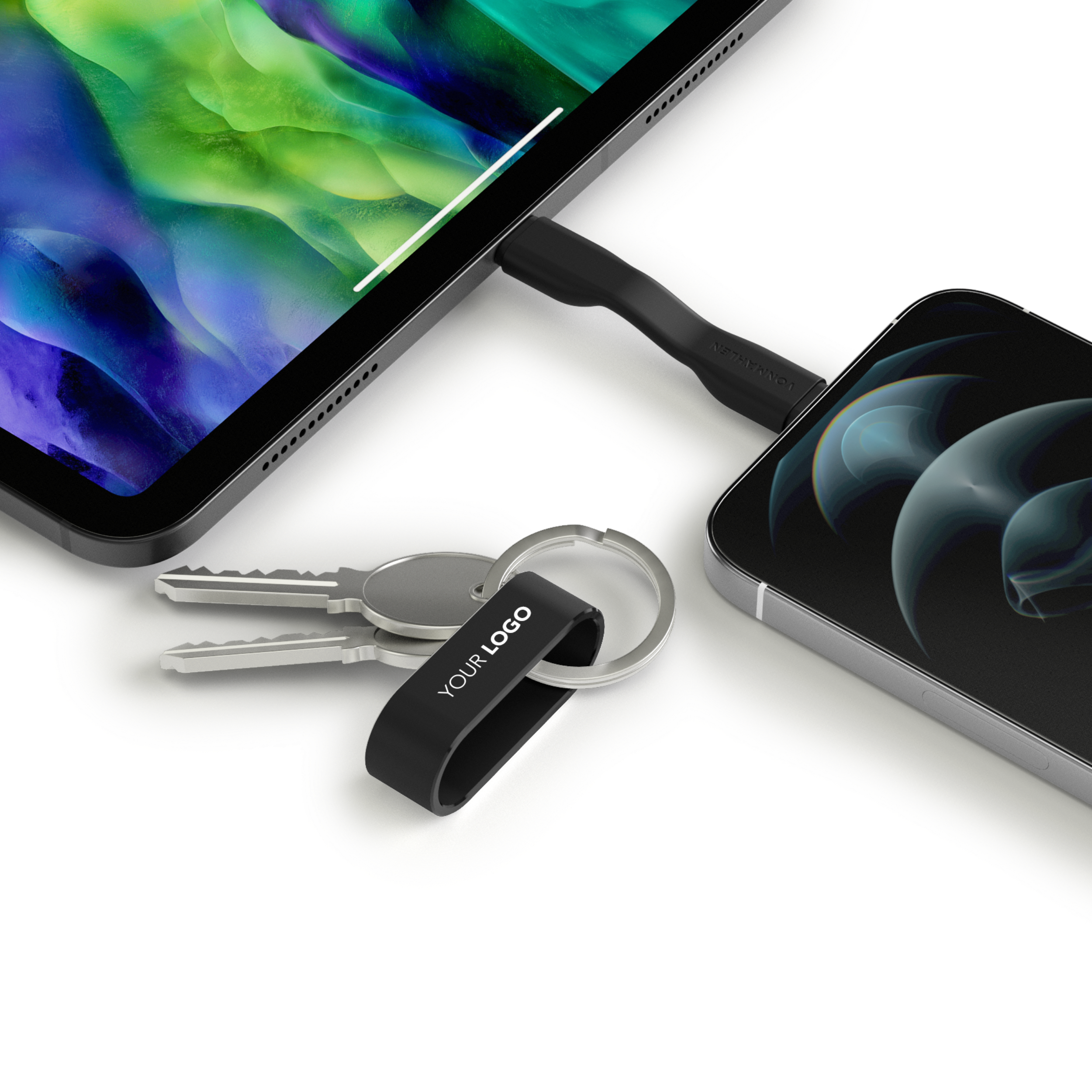 ZWEINS® C - USB-C Schlüsselanhänger