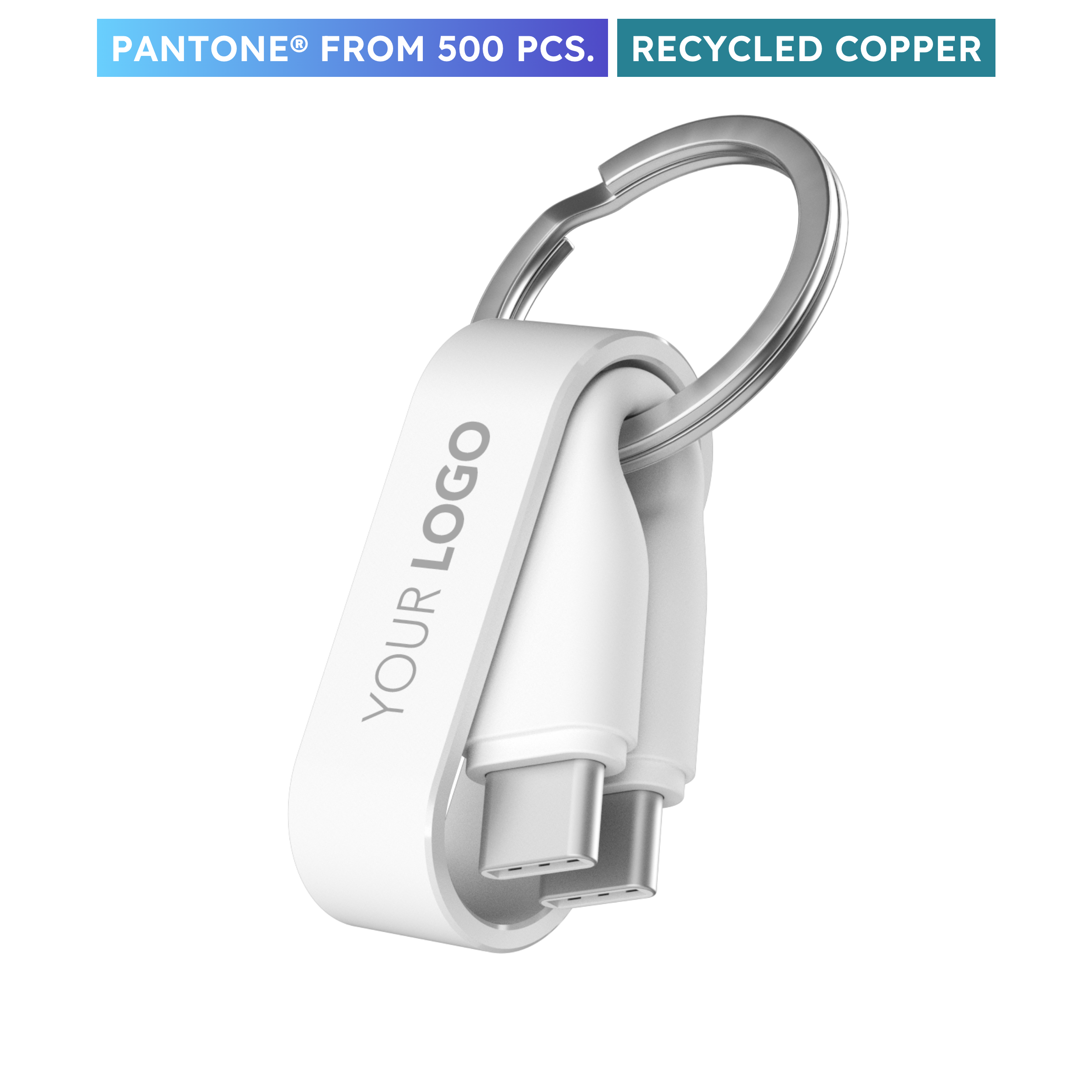 ZWEINS® C - USB-C Schlüsselanhänger