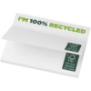 Notizblock mit dem Text „Ich bin zu 100 % recycelt“ und dem FSC-Logo, das auf umweltfreundliches Recyclingpapier hinweist.