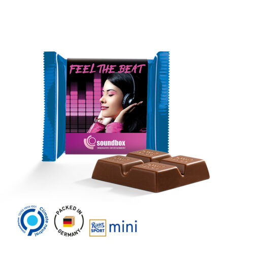 Ritter SPORT Mini mit Logo