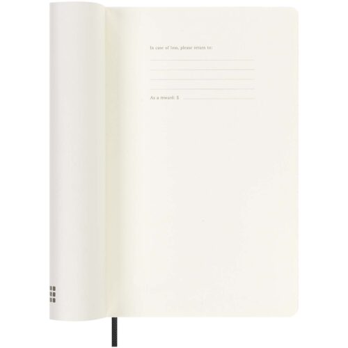 Planer bedrucken Moleskine 100 % VEGEA®. Boa Softcover 12 Monate Wochenkalender L