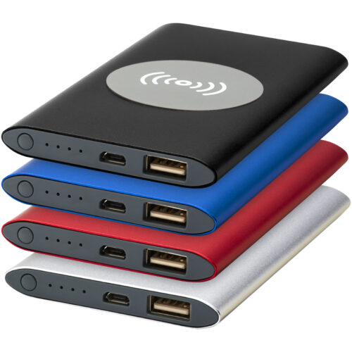 Powerbanks mit Logo bedrucken Juice 4000 mAh kabellose Powerbank