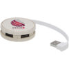 USB-Hub bedrucken Kenzu Weizenstroh-USB-Hub