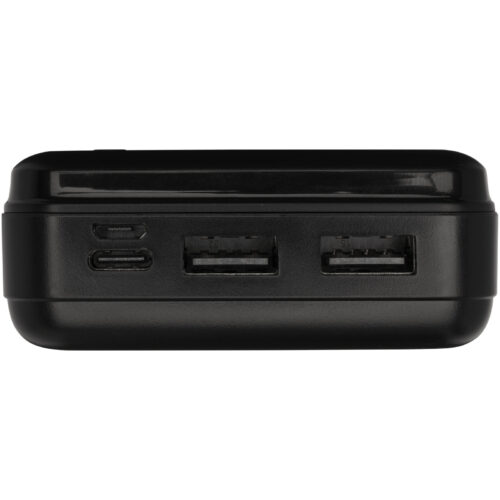 Powerbank mit Logo bedrucken Loop 20.000 mAh Powerbank aus recyceltem Kunststoff