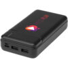 Powerbank mit Logo bedrucken Loop 20.000 mAh Powerbank aus recyceltem Kunststoff
