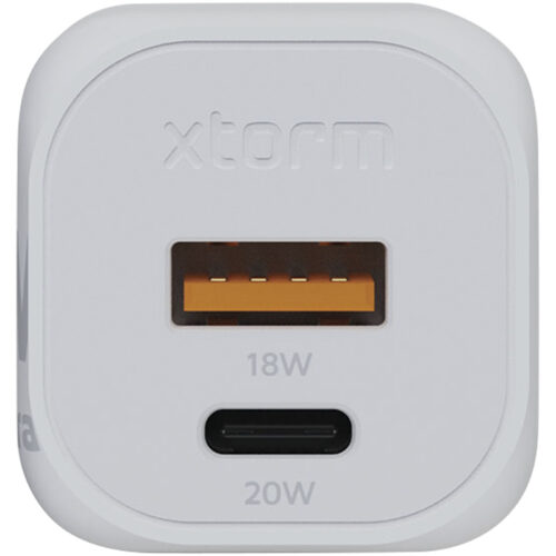 Ladegerät bedruckt Xtorm XEC020 GaN² Ultra 20 W Wandladegerät