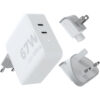 Ladekabel bedruckt Xtorm XVC2067 GaN Ultra 67 W Reiseladegerät mit 100 W USB-C PD-Kabel