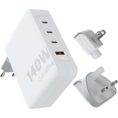 Ladekabel bedruckt Xtorm XVC2140 GaN Ultra 140 W Reiseladegerät mit 240 W USB-C PD-Kabel