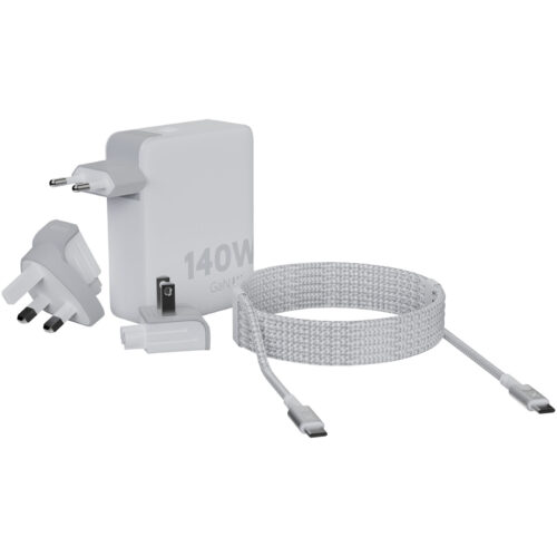 Ladekabel bedruckt Xtorm XVC2140 GaN Ultra 140 W Reiseladegerät mit 240 W USB-C PD-Kabel