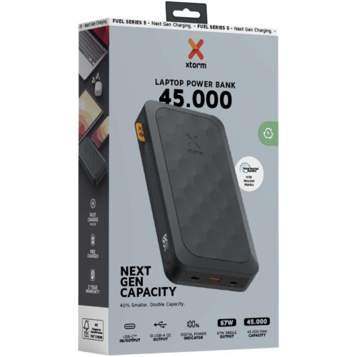 Powerbank mit Logo Xtorm FS5451 Fuel-Serie 45.000 mAh 67 W Powerbank