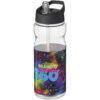 Sportflasche individuell bedrucken H2O Active® Base 650 ml Sportflasche mit Ausgussdeckel