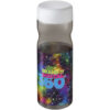 Klare Flasche mit weißem Deckel und buntem Galaxie-Design mit der Aufschrift „BRAND IT DIGITAL 360“.