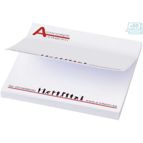 Individuell bedruckbare Sticky-Mate Haftnotizen Sticky-Mate® Haftnotizen 75x75 mm