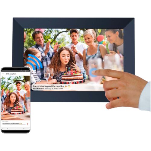 digitaler Fotorahmen bedrucken Prixton Prado 10" Frameo digitaler WLAN Fotorahmen