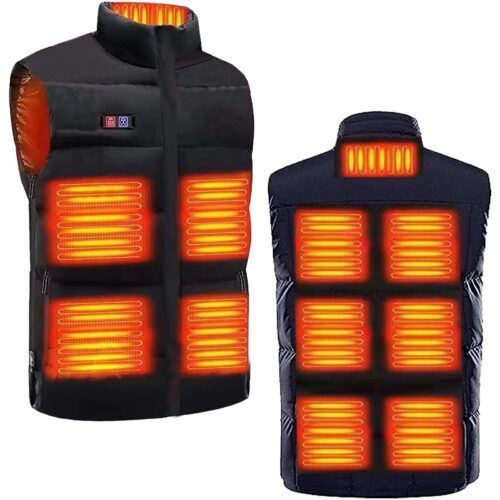 Bodywarmer mit Powerbank bdrucken SCX.design G01 beheizbarer Bodywarmer mit Powerbank